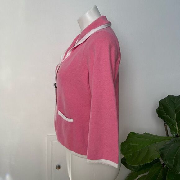 Liz Claiborne 90s y2k Chanel look Cardigan - Picture 2 of 6